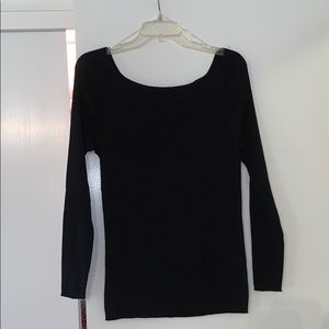 Old Navy ribbed off the shoulder shirt